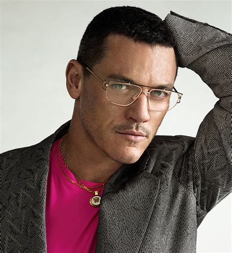 luke evans versace sunglasses|Hollywood star Luke Evans is the new face of Versace’s eyewear .